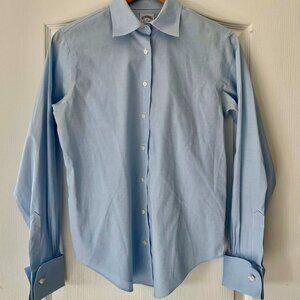 Brooks Brothers blue button down shirt with French cuffs